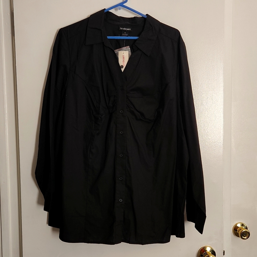 Lane Bryant Dress Shirt Size 26